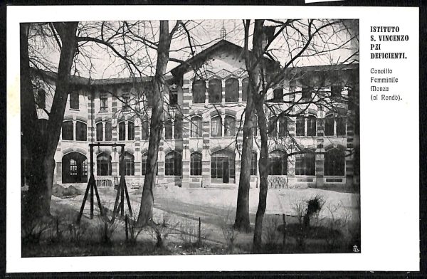 ac4419 - CARTOLINA D'EPOCA - Monza Città - Istituto S. Vincenzo