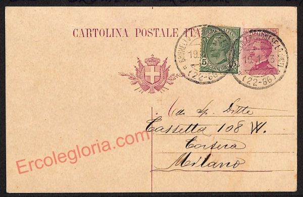 ae5558 - CARTOLINA D'EPOCA - Cremona Provincia - Grumello Cremonese  1923