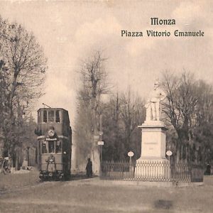 ac4424 - CARTOLINA D'EPOCA - Monza Città - Piazza Vittorio Emanuele