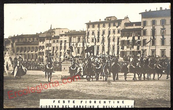 ae7406 - CARTOLINA D'EPOCA - Firenze Città - Feste Fiorentine