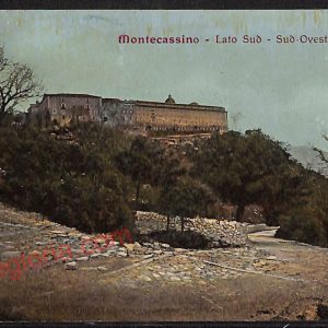 ag0704 - CARTOLINA D'EPOCA - Frosinone Provincia - Montecassino   1911