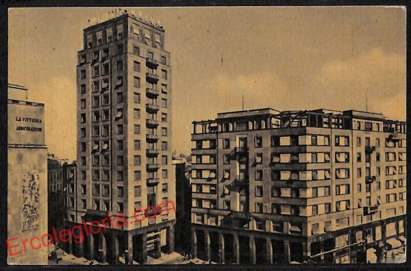 ag9016 - CARTOLINA D'EPOCA - Milano Città - Palazzo del Toro