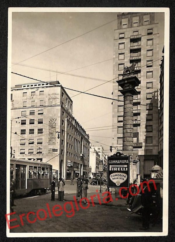 ag9019 - CARTOLINA D'EPOCA - Milano Città - Largo San Babila