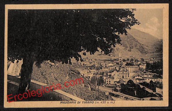 ai7195 - CARTOLINA D' EPOCA - Sondrio Provincia - Tirano