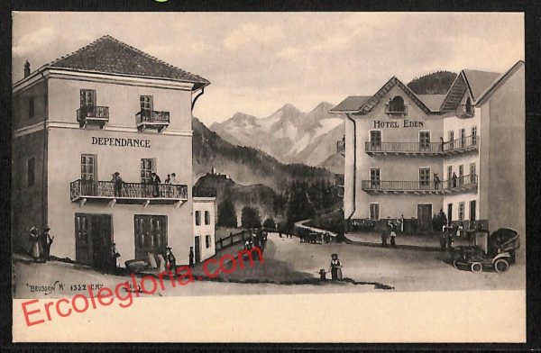 ai7196 - CARTOLINA D' EPOCA - Aosta Provincia - Brusson