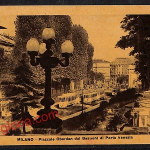ag9029 - CARTOLINA D'EPOCA - Milano Città - Piazzale Oberdan