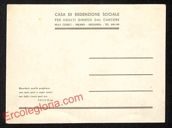 ag9030 - CARTOLINA D'EPOCA - Milano Città - Dandolo Bellini - immagine 2