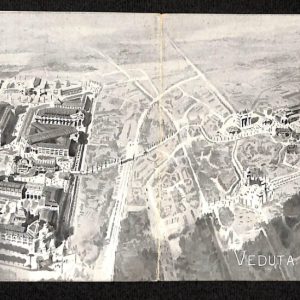 ag9034 - CARTOLINA D'EPOCA DOPPIA - Milano Città - Esposizione di Milano