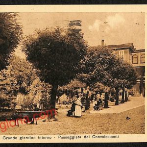 ag9036 - CARTOLINA D'EPOCA - Milano Città - Passeggiata dei Convalescenti