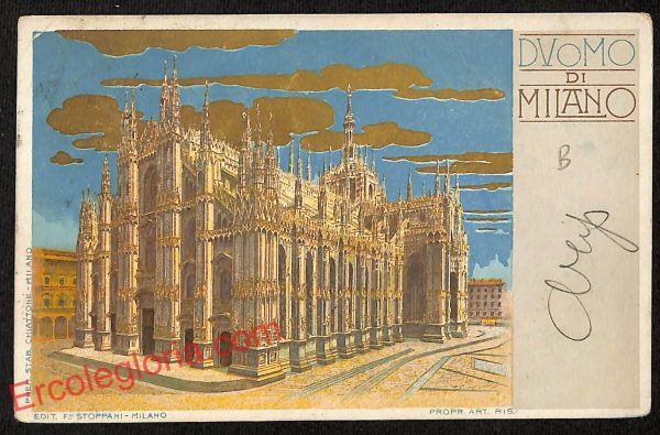 ag9037 - CARTOLINA D'EPOCA - Milano Città - Piazza del Duomo