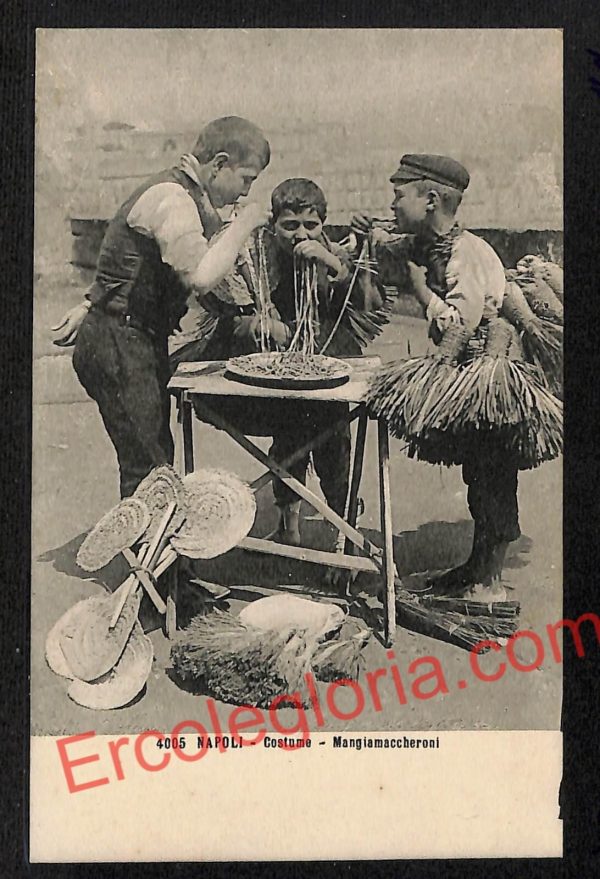 ah3116 - CARTOLINE D'EPOCA - Napoli Citta - Costumi Napoletani