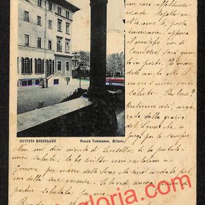 ag9041 - CARTOLINA D'EPOCA - Milano Città - Istituto Marcelline