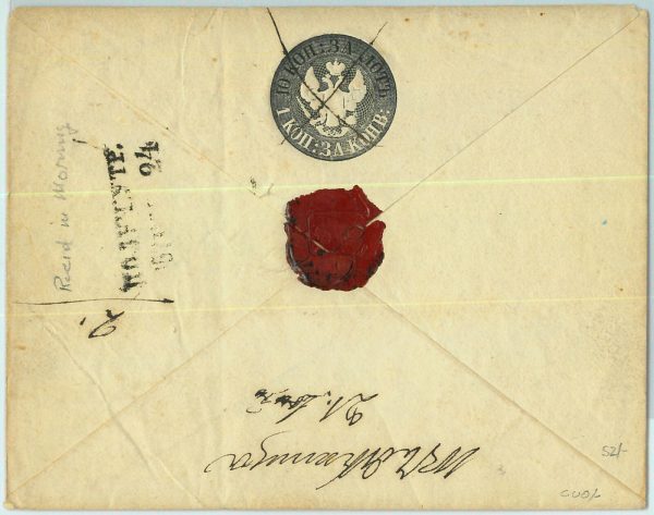 94258 - Russia  - POSTAL HISTORY -  STATIONERY COVER   Michel# U4  -- Used