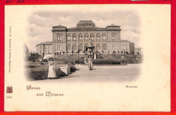 aa8015 - Ansichtskarten VINTAGE POSTCARD: GERMANY Deutschland - Weimar GRUSS AUS