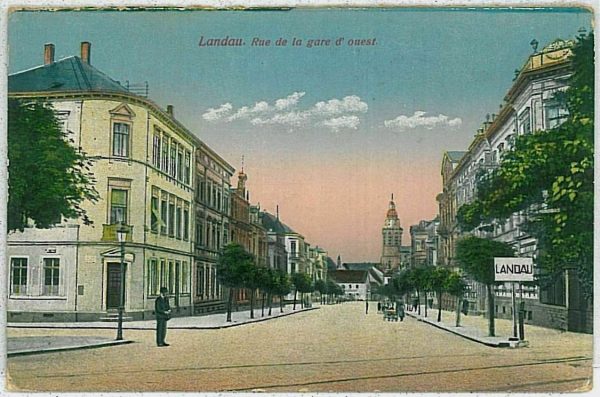 33691  - Ansichtskarten  POSTCARD - Deutschland GERMANY - Landau 1922