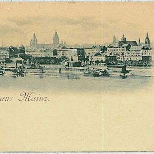 33399 - Ansichtskarten  POSTCARD - Deutschland GERMANY -   GRUSS AUS Mainz