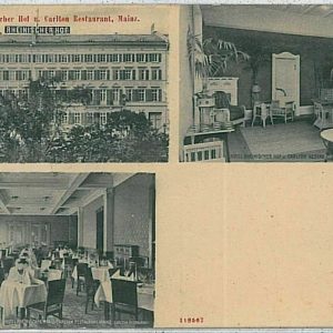 33417 - Ansichtskarten  POSTCARD - Deutschland  -  Mainz HOTEL RHEINISCHER HOF