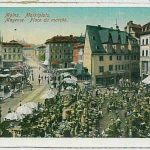 33395  - Ansichtskarten  POSTCARD - Deutschland  -  Mainz MARKTPLATZ