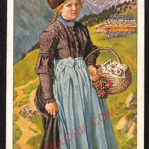 ae4073 - CARTOLINA  D'EPOCA - Bolzano Città - COSTUMI  1928