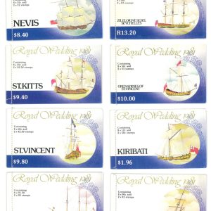 P3968 - BRITISH COMMONWEALTH, ROYAL WEDING 1981, VARIOUS BOOKLETS.