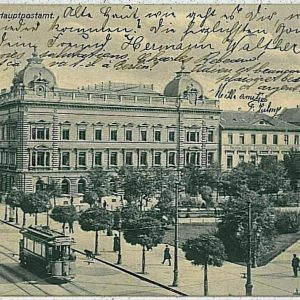33585  - Ansichtskarten VINTAGE POSTCARD: GERMANY Deutschland - Mannheim TRAM