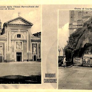 ab4575  -  CARTOLINA  D'EPOCA -  Cuneo Provincia -  MONDOVI