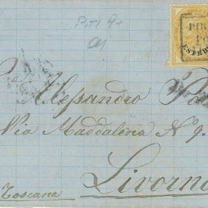 P0620 - LEVANTE Italiano ESTERO - Storia Postale - BUSTA da TUNISI Piroscafi