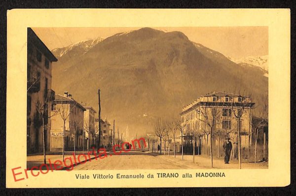 ai7205 - CARTOLINA D' EPOCA - Sondrio Provincia - Tirano