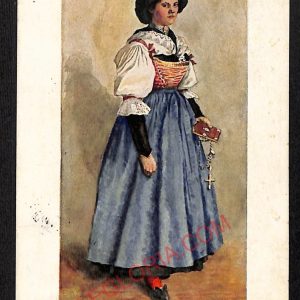 ae4076 - CARTOLINA  D'EPOCA - Bolzano Città - COSTUMI
