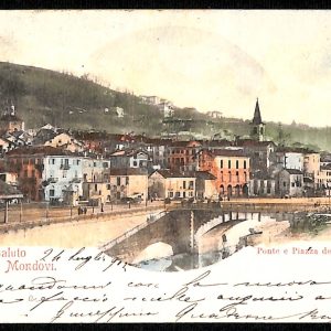ab4599  -  CARTOLINA  D'EPOCA -  Cuneo Provincia -  MONDOVI