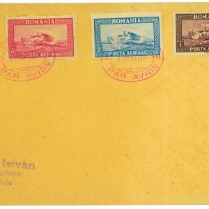 P3715 - AIRMAIL , IST FLIGHT ROMANIA 31.5.1930 MÜLLER 18