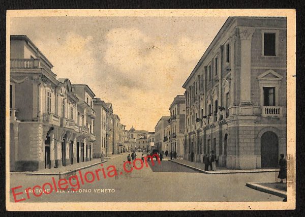 ah9587 - CARTOLINA D'EPOCA - Reggio Calabria Provincia - Crotone