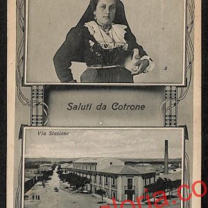 ah9590 - CARTOLINA D'EPOCA - Reggio Calabria Provincia - Cotrone