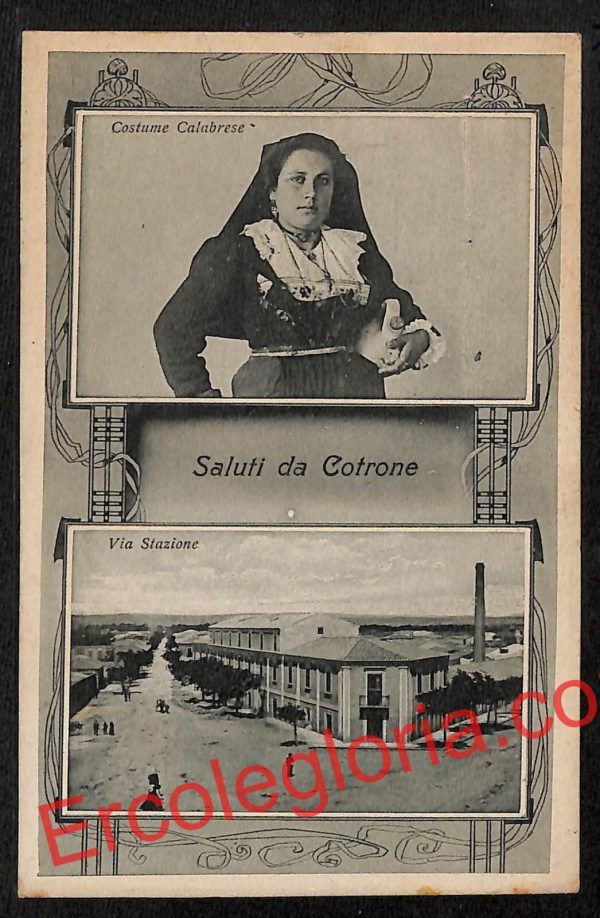 ah9590 - CARTOLINA D'EPOCA - Reggio Calabria Provincia - Cotrone