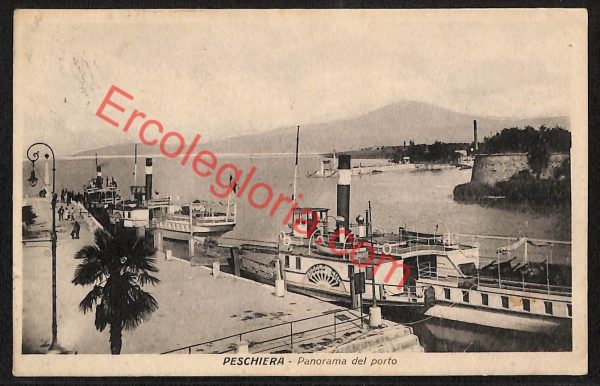ae3306 - CARTOLINA  D'EPOCA  - Verona Provincia - Peschiera  1927