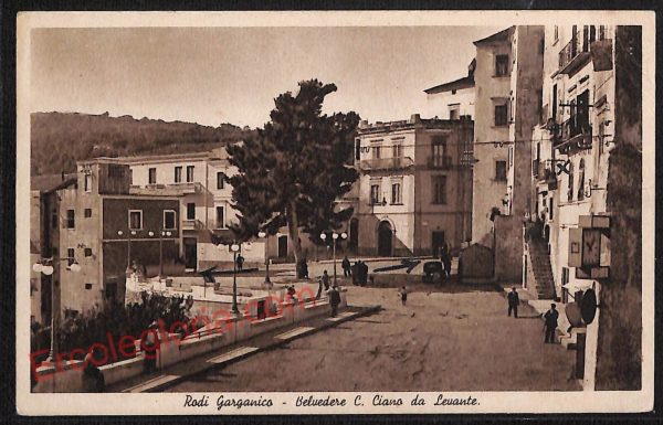 ag0272 - CARTOLINA D'EPOCA - Foggia Provincia - Rodi Garganico