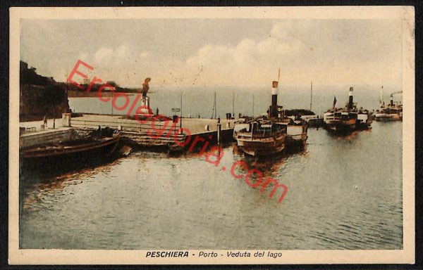 ae3307 - CARTOLINA  D'EPOCA  - Verona Provincia - Peschiera  1931