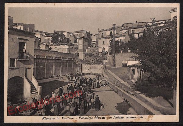 ag0273 - CARTOLINA D'EPOCA - Foggia Provincia - Rionero in Vulture  1943