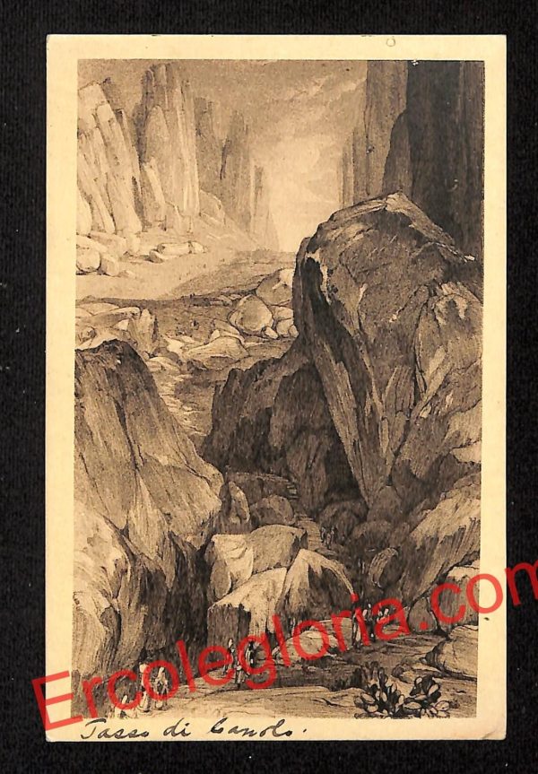 ah9594 - CARTOLINA D'EPOCA - Reggio Calabria Provincia - Passo di Canolo
