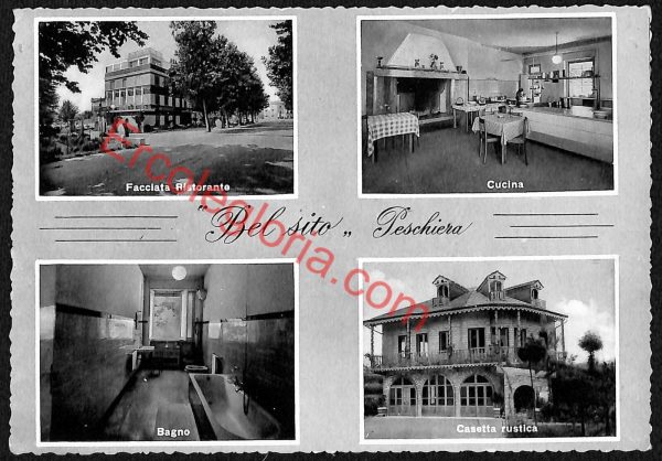 ae3309 - CARTOLINA  D'EPOCA  - Verona Provincia - Peschiera
