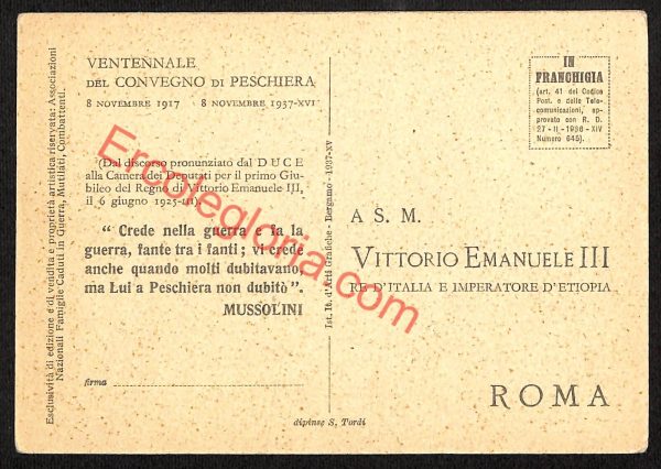 ae3310 - CARTOLINA  D'EPOCA  - Verona Provincia - Peschiera - immagine 2