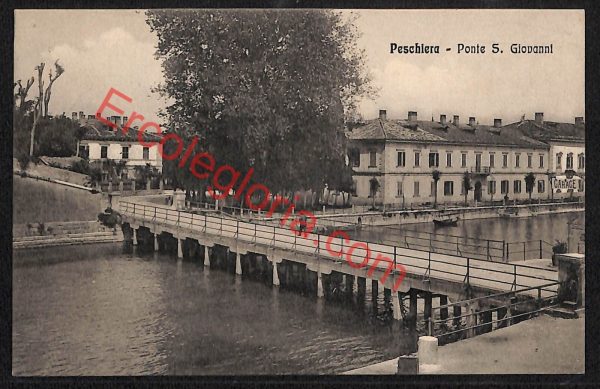 ae3311 - CARTOLINA  D'EPOCA  - Verona Provincia - Peschiera  1910