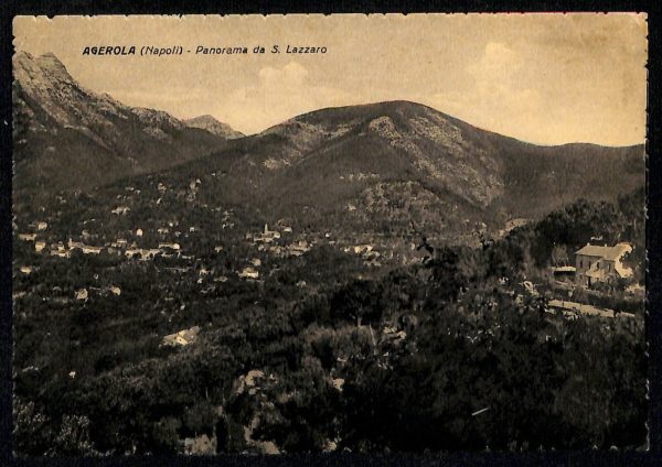 ab8154 - CARTOLINA  D'EPOCA - Napoli  Provincia  - AGEROLA