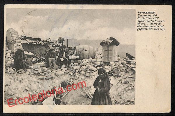 ah9599 - CARTOLINA D'EPOCA - Reggio Calabria Provincia - Ferruzzano