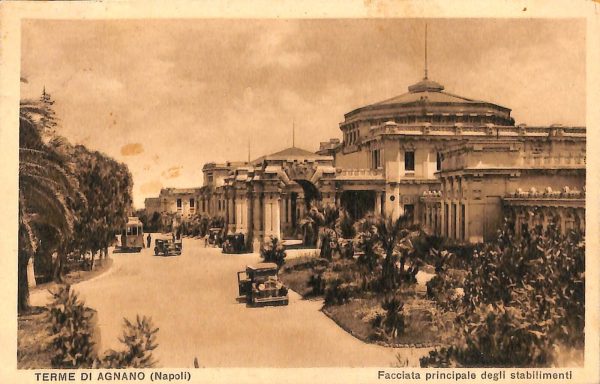 ab8158 - CARTOLINA  D'EPOCA - Napoli  Provincia  - AGNANO  1934