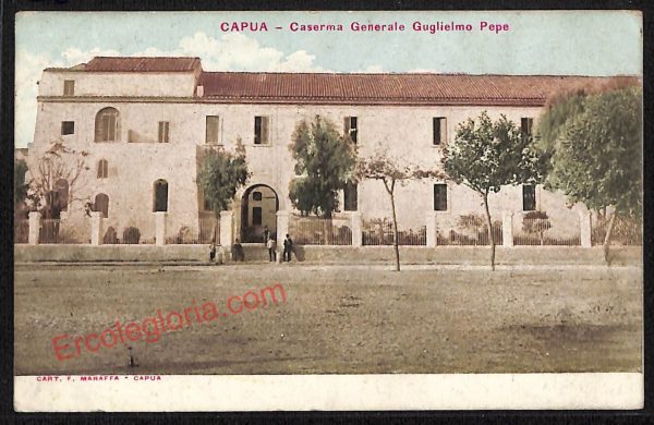 ae4519 - CARTOLINA D'EPOCA - Caltanissetta Provincia - Capua  1909