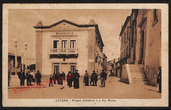 ae4521 - CARTOLINA D'EPOCA - Caltanissetta Provincia - Sature
