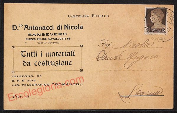 ag0283 - CARTOLINA D'EPOCA - Foggia Provincia - San Severo