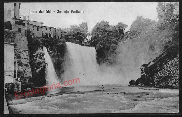 ae4526 - CARTOLINA D'EPOCA - Caltanissetta Provincia - Isola del Liri