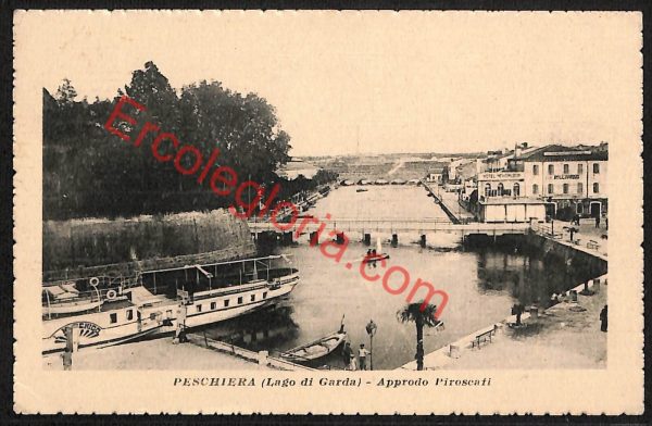 ae3313 - CARTOLINA  D'EPOCA  - Verona Provincia - Peschiera  1918